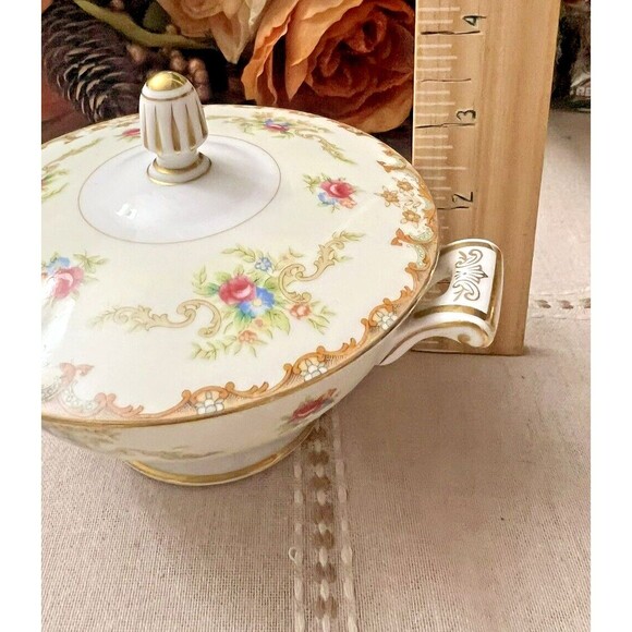 Regal (Gold Trim) by SANGO Sugar Bowl With Lid - Picture 9 of 10